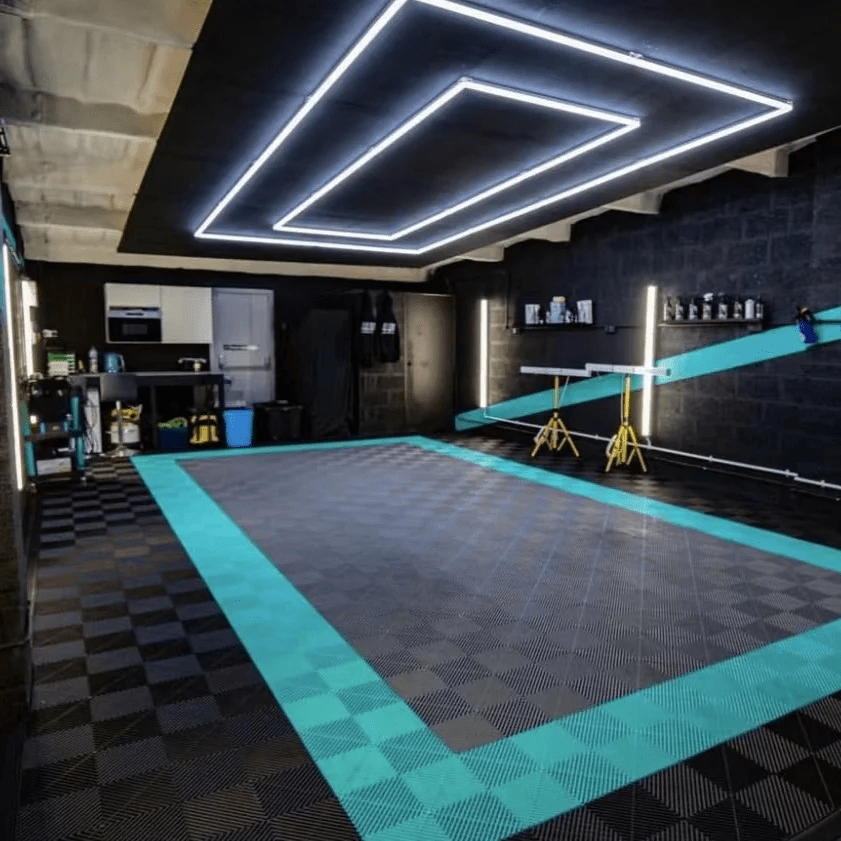 Linear Frame LED Garage Lighting – 2 Frame (15.7’ x 7.9’ / 4.8m x 2.4m) for Garage – HEXLEDLIGHTING – Pic 5