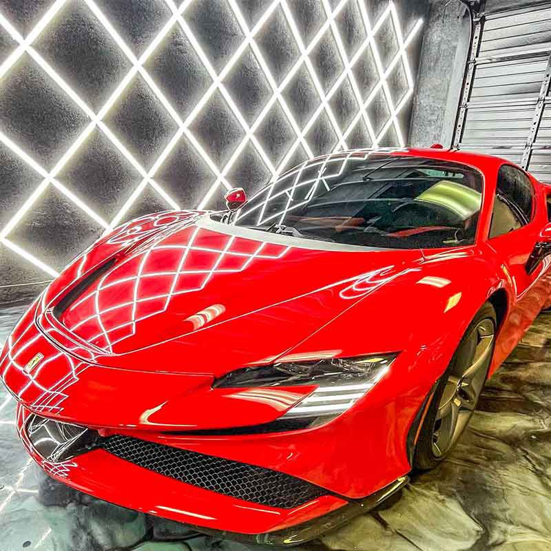 HEXLED Lighting diamond grid Led garage lighting for garage