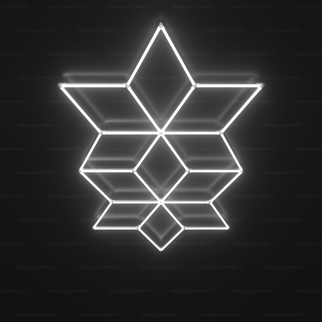 Nova Bloom LED Ceiling Light (5.4’ x 3.2’ / 1.66m x 0.99m) for Garages or shops – HEXLEDLIGHTING – Pic 1