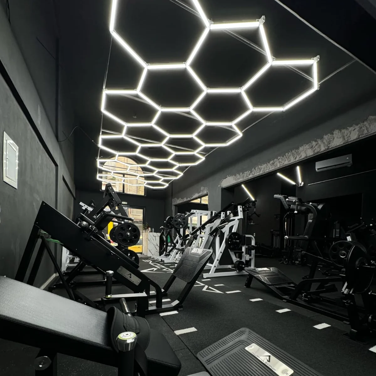 Hexagon Gym Lights | Bright LED Lighting for Any Gym | HEXLED