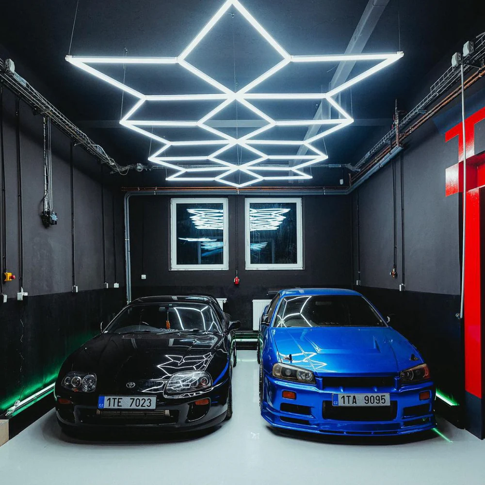 HEXLED Lighting Star grid Led garage lighting for garage 