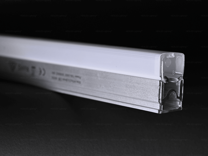 HEXLED premium aluminum hexagon light tube with continuous heat sink design