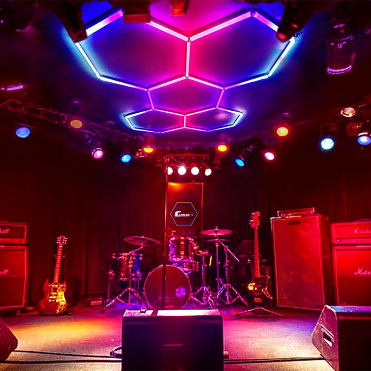 RGB Hexagon Lights – Color-Changing Hex Lights, App Control
