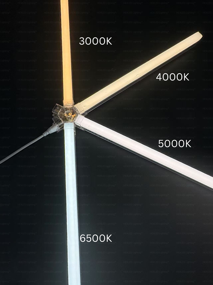 hexagon led lights color temperature 3000-6500k 