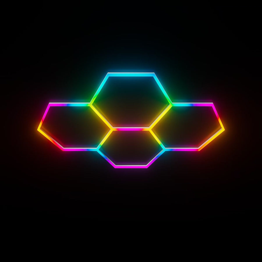 RGB Hexagon Lights – Color-Changing Hex Lights, App Control